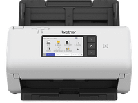 escaner - brother ads4700w 600 x ppp 40 ppm wi-fi hasta 80 paginas tactil negro y blanco