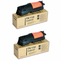 original multipack kyocera fs-820 printer toner cartridges 2 pack -1t02fv0de0