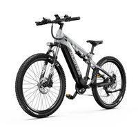 bicicleta electrica duotts e29 bateria 48v135ah ruedas 27526 maxxis uso urbano y rutas color plata blanco