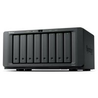 nas interno synology diskstation ds1825 8gb ryzen embedded v1500b 25gbe 8 bahias satam2 ecc expansible 360tb