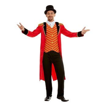 Disfraz De Maestro De Ceremonias Rojo Para Hombre