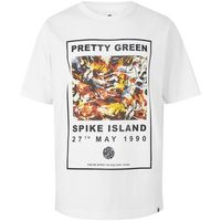 pretty green camiseta spike island para hombre