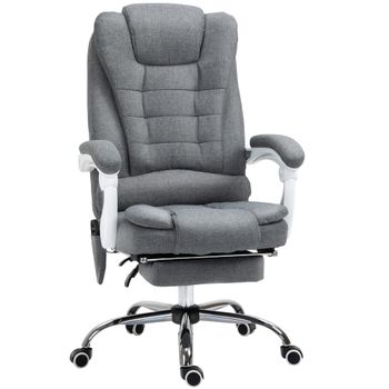 Silla de oficina 65x70x119 cm gris