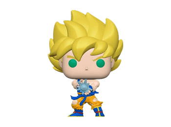 Figura Funko Pop! - Sherwood Dragon Ball Z Super Saiyan Goku with Kamehameha, 9.5 cm, Vinilo, Multicolor