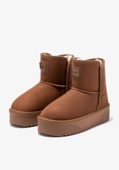 Botas Repelente al agua - Doble Cordón con Forro Cálido Nordic V.2 Basic Low Tan - Marrón