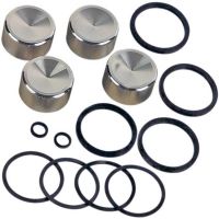 kit de juntas de pinza de freno harley-davidson big twin 00-07 delanteratrasera completo