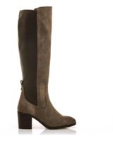 de mtng botas altas mtng 55251 marron con cana elastica y tacon bloque marron