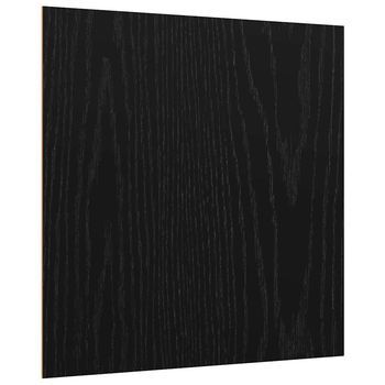 Paneles Decorativos 50 Uds. Roble Negro 30 X 30 X 0.27 Cm Vidaxl