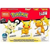 juego de construccion pokemon pikachu - mega construx