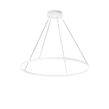 Lámpara Colgante Led Giotto 60w Blanca 3508-46-102 Fabas Luce