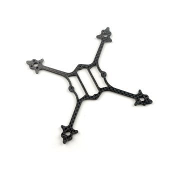 Happymodel Crux3 Pieza de repuesto de 115 mm de distancia entre ejes de fibra de carbono para dron de carreras RC FPV