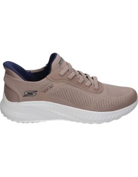 Zapatillas Para Hombre Skechers 118312-tpe Bobs Sport Squad Chaos Color Taupe 43