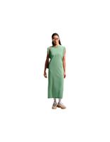 vestido nike nsw chll ft dress mujer gris