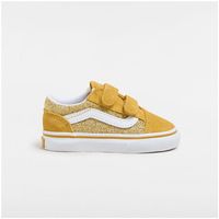 vans zapatillas skate old skool v glitter para nino
