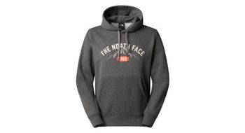 Sudadera  p con cap  p ucha the north face varsity graphic gris
