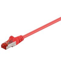 cable de red goobay 95487 10 m cat6 sftp rojo
