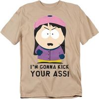 south park camiseta im gonna kick your ass para mujer