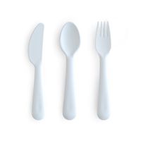 pack cubiertos powder blue