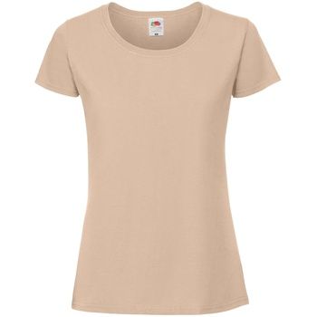 Fruit Of The Loom Camiseta Iconic Premium para mujer