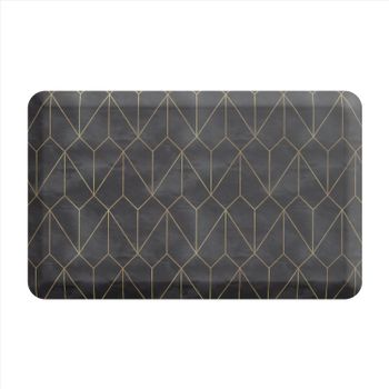 Alfombra antifatiga Calm  negro 50x80 cm