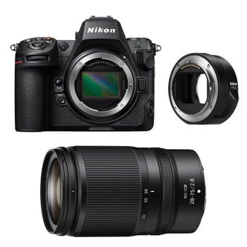 Cámara Mirrorless Nikon Z8 45,7 MP 8K sensor full-frame 28-75 mm f/2.8 WiFi
