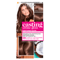 loreal paris casting creme gloss 500 medium brown hair dye