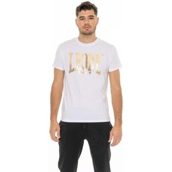 Leone 1947 Camiseta Man Short Sleeves Stripe Gold para hombre