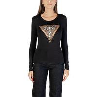 guess camiseta manga larga ls cn leo triangle tee w5bi75 j1314 para mujer