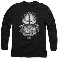 garfield camiseta manga larga lasagna for life para mujer