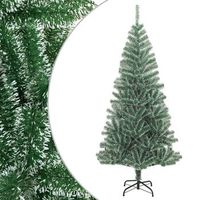 arbol de navidad  decoraciones de navidad artificial verde con nieve 240 cm cfw417838