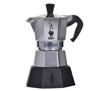 Cafetera italiana bialetti 2778/mr negro aluminio 2 tazas 90 ml