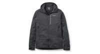 sudadera con capucha rab ascendor para hombre polar negro
