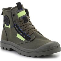 palladium zapatillas altas pampa hi re-craft olive night 77220-309-m para hombre
