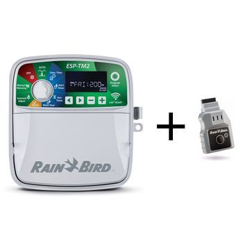 Programador Rain Bird Esp-tm2 12 Estaciones Exterior + Módulo Lnk Wifi | Oferta Exclusiva