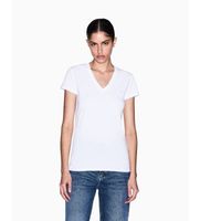 ax armani exchange para mujer xw002315af16294u0002 camiseta elegant blanco xxl casual algodon manga corta
