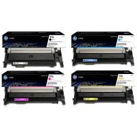 original multipack hp color laserjet mfp 178nw printer toner cartridges 4 pack -w2070a