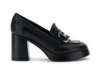 escote de napa con hebilla black 38