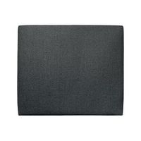 cabecero de cama derecho ascot  black  120 x 140 cm