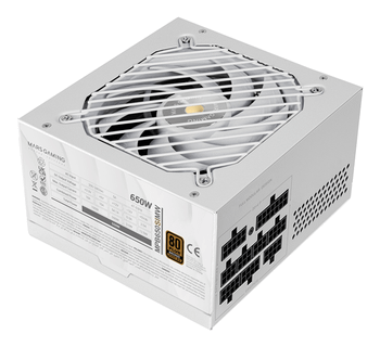 Fuente Alimentación 650W MARS GAMING MPB650SIMW 80 PLUS Bronze Fully-Modular Blanco