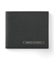 ax armani exchange para hombre xm000167af12702uc001 cartera de piel negro osfa casual