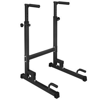 Estación De Fondos - Aparato De Fitness - Hierro - Negro (78x70.1x130cm)