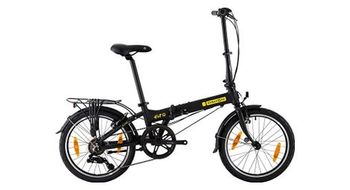 Bicicleta plegable dahon hit 6v 20   negra 2022