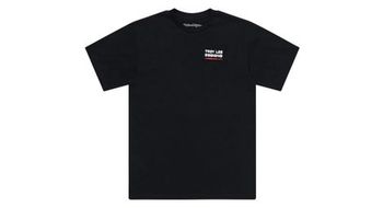 Camiseta de manga corta troy lee designs factory negra