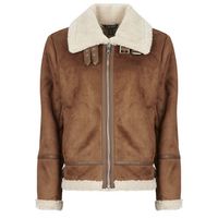 lauren ralph lauren cazadora de cuero fx sh sb unlinedcoat para mujer