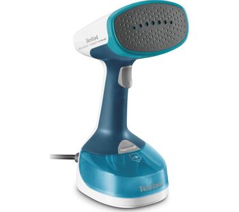 TEFAL Access DT7050 Travel Hand Steamer - Blue & White, Blue