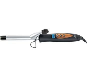 NICKY CLARKE Hair Therapy NTS049 Curling Tong - Black & Silver, Black