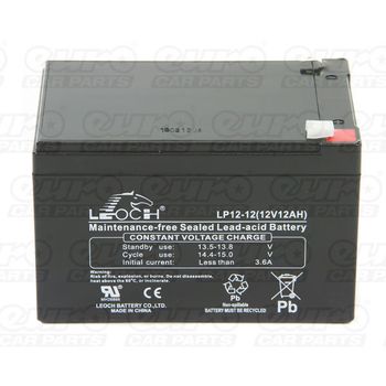 VRLA Sealed Battery - 12V 12Ah