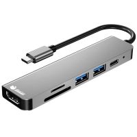 pccom essential adaptador hub usb-c a hdmi 4kusb-c 87wusb 30sdmicrosd