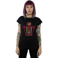 marvel camiseta flying warrior para mujer