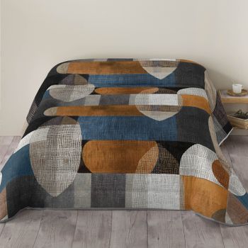 NATURALS - Edredón Nórdico Estampado - Acolchado de Gran Confort y Extrasuave - Gramaje 300 Gramos con Tacto Pluma - 9 Modelos diferentes - Modelos Geométricos - Camas 90/105/135/150/180 cm